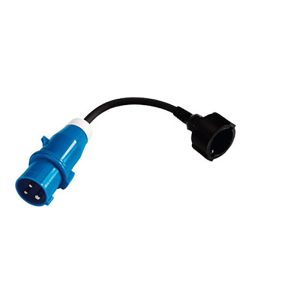 Adapterkabel CEE til schuko (hun)