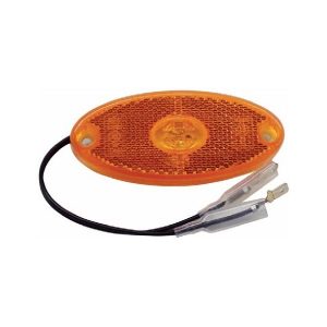 Sidemarkeringslys med LED Lys. 100 x 40 mm
