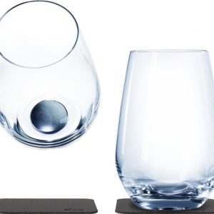 Silwy magnetiske longdrinkglass 2 pk