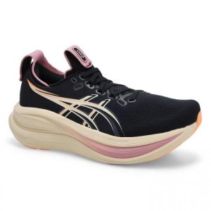 Asics Gel Nimbus 28  Løpesko Dame Black/Taro Purple