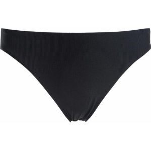 Athletica Athlecia Callasi W Ribbed Bikini High Leg Bottom Black