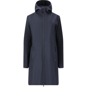 Whistler Luango W Long Softshell Jakke Dame Blå
