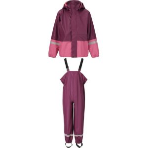 Zigzag Zigzag Simba Regnsett Barn Purple
