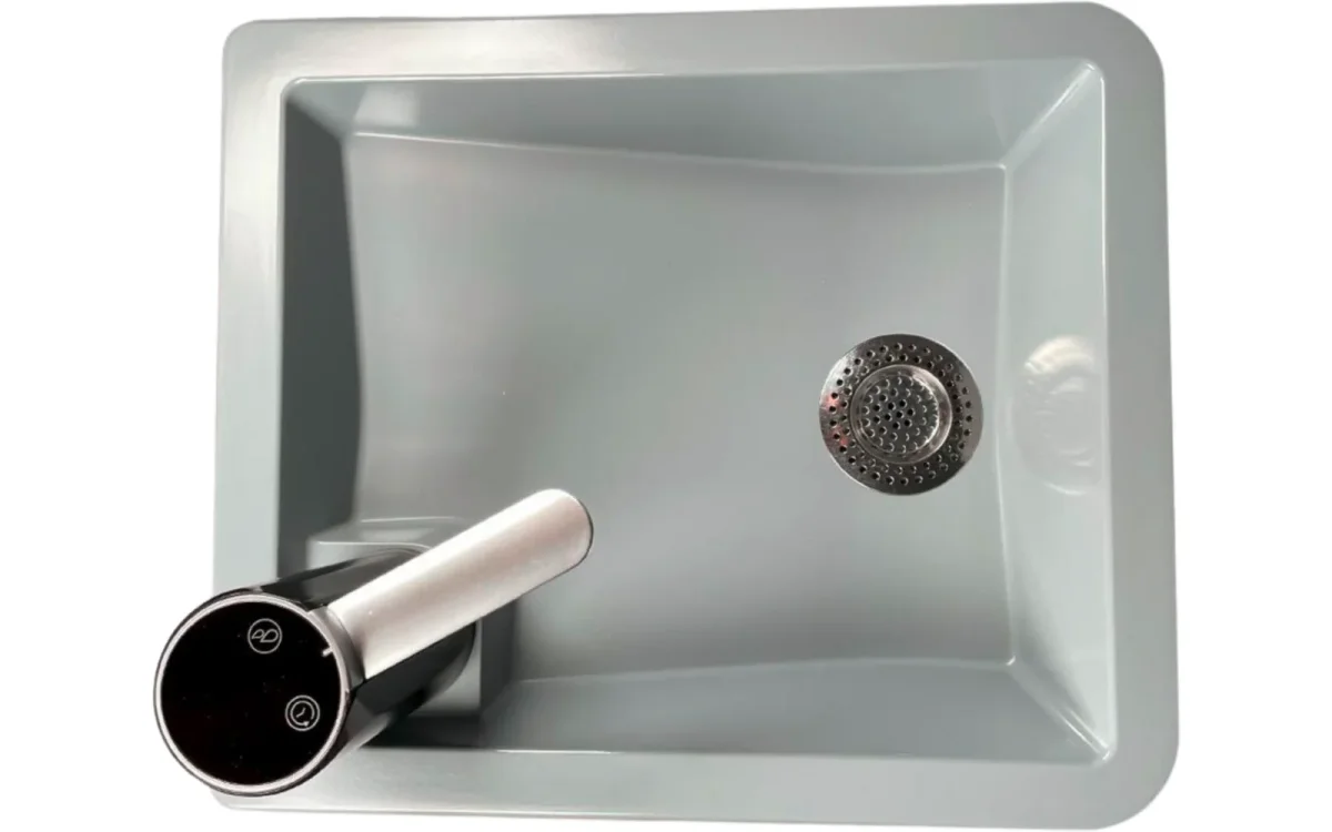 Mobilt vaskefat Splash S 4,5 liter med touchfunksjon - Trelino - Image 3